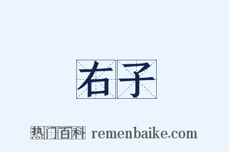 右子是什么意思的图片